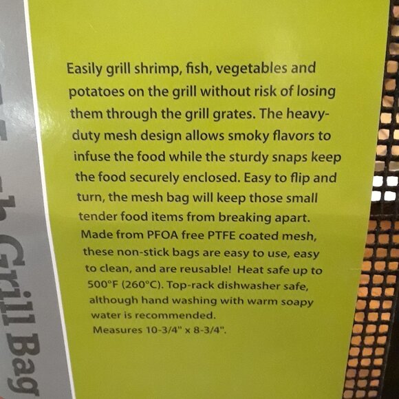 5 Pc BBQ Bundle: Grill Scraper; Grill Brush; OXO Tongs; Mesh Grill Bag; Oven Mit - Picture 7 of 9